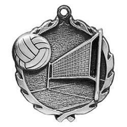 Wreath Volleyball Medal - PDU CAT