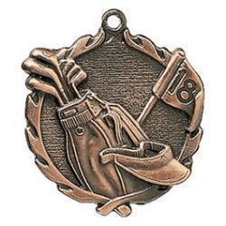 Wreath Golf Medal - PDU CAT