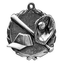 Wreath Baseball Medal - PDU CAT