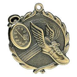 Wreath Track Medal - PDU CAT
