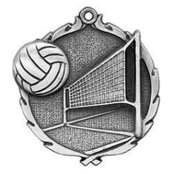 Wreath Volleyball Medal - PDU CAT
