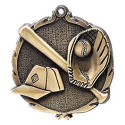 Wreath Baseball Medal - PDU CAT