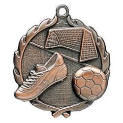 Wreath Soccer Medal - PDU CAT