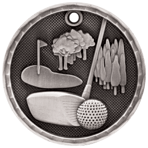 3D Golf Medal - JDS