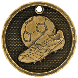 3D Soccer Medal - JDS