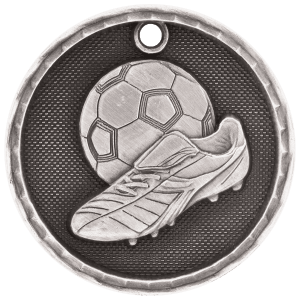 3D Soccer Medal - JDS