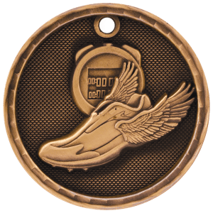 3D Track Medal - JDS