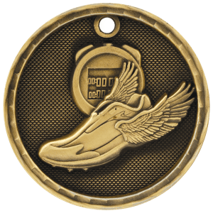3D Track Medal - JDS