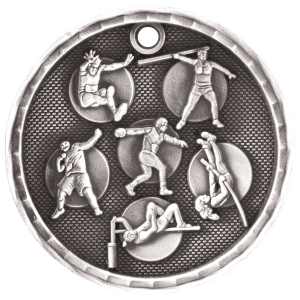 3D Track and Field Medal - JDS