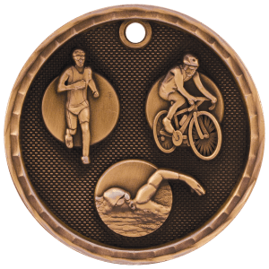 3D Triathlon Medal - JDS
