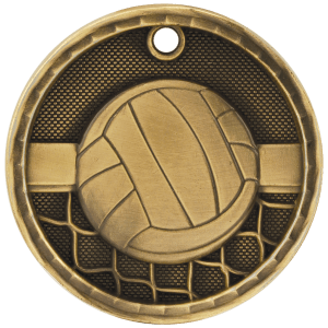 3D Volleyball Medal - JDS