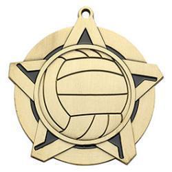 Super Star Volleyball Medal - PDU CAT