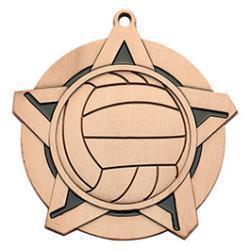 Super Star Volleyball Medal - PDU CAT