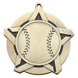 Super Star Baseball Medal - PDU CAT