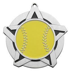 Super Star Softball Medal - PDU CAT