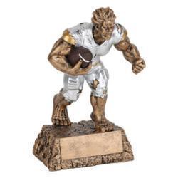 Monster Football Resin Trophy