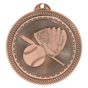 Baseball/Softball Laserable BriteLazer Medal - JDS