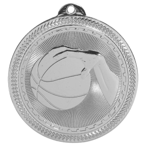 Basketball Laserable BriteLazer Medal - JDS