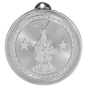 Competitive Cheer Laserable BriteLazer Medal - JDS