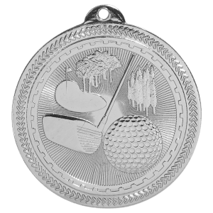 Golf Laserable BriteLazer Medal - JDS