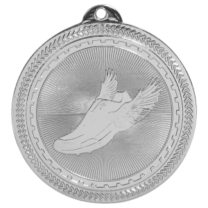 Track Laserable BriteLazer Medal - JDS