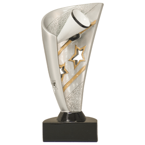 Banner Cheer Resin Trophy