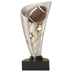 Banner Football Resin Trophy