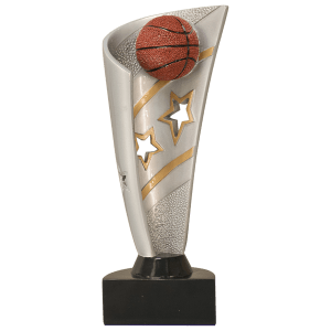 Banner Basketball Resin Trophy