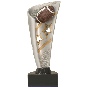 Banner Football Resin Trophy