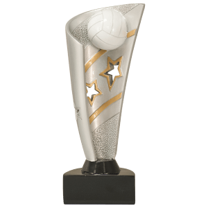 Banner Volleyball Resin Trophy