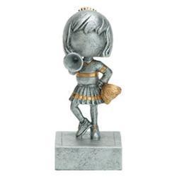 Bobblehead Cheer Resin Trophy