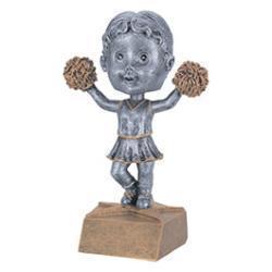 Bobblehead Cheer Resin Trophy