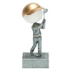 Bobblehead Golf Resin Trophy