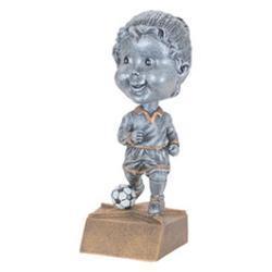 Bobblehead Soccer Resin Trophy