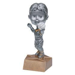 Bobblehead Volleyball Resin Trophy