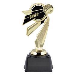 Bullseye Assembled Cheer Resin Trophy