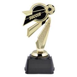 Bullseye Assembled Soccer Resin Trophy