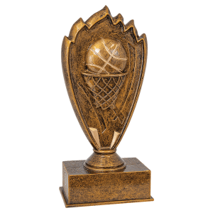 Blaze Basketball Resin Trophy