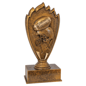 Blaze Football Resin Trophy
