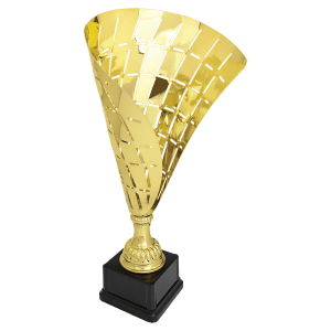 Metal Flag Cup On Plastic Base