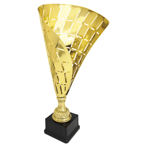 Metal Flag Cup On Plastic Base