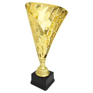 Metal Flag Cup On Plastic Base