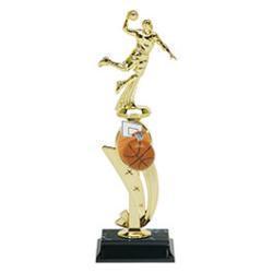 Color Scene Assembled Basketball Resin Trophy