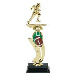 Color Scene Assembled Football Resin Trophy