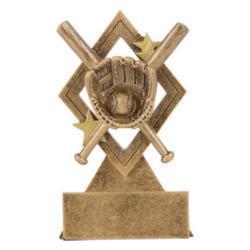 Diamond All-Star Baseball Resin Trophy