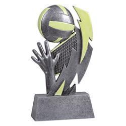 Glow In The Dark Volleyball Resin Trophy