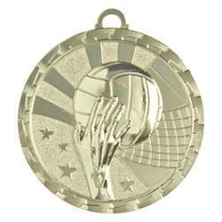 Bright Volleyball Medal - PDU CAT