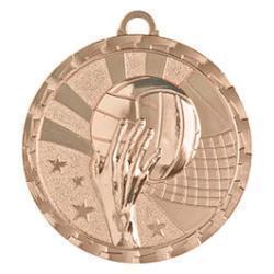 Bright Volleyball Medal - PDU CAT