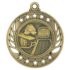 Swimming Galaxy Medal - JDS