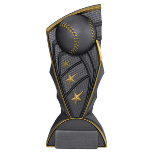Graphite Baseball/Softball Resin Trophy
